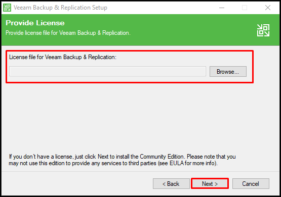 Veeam Backup & Replication v9.5 Kurulumu