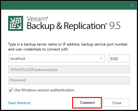 Veeam Backup & Replication v9.5 Kurulumu